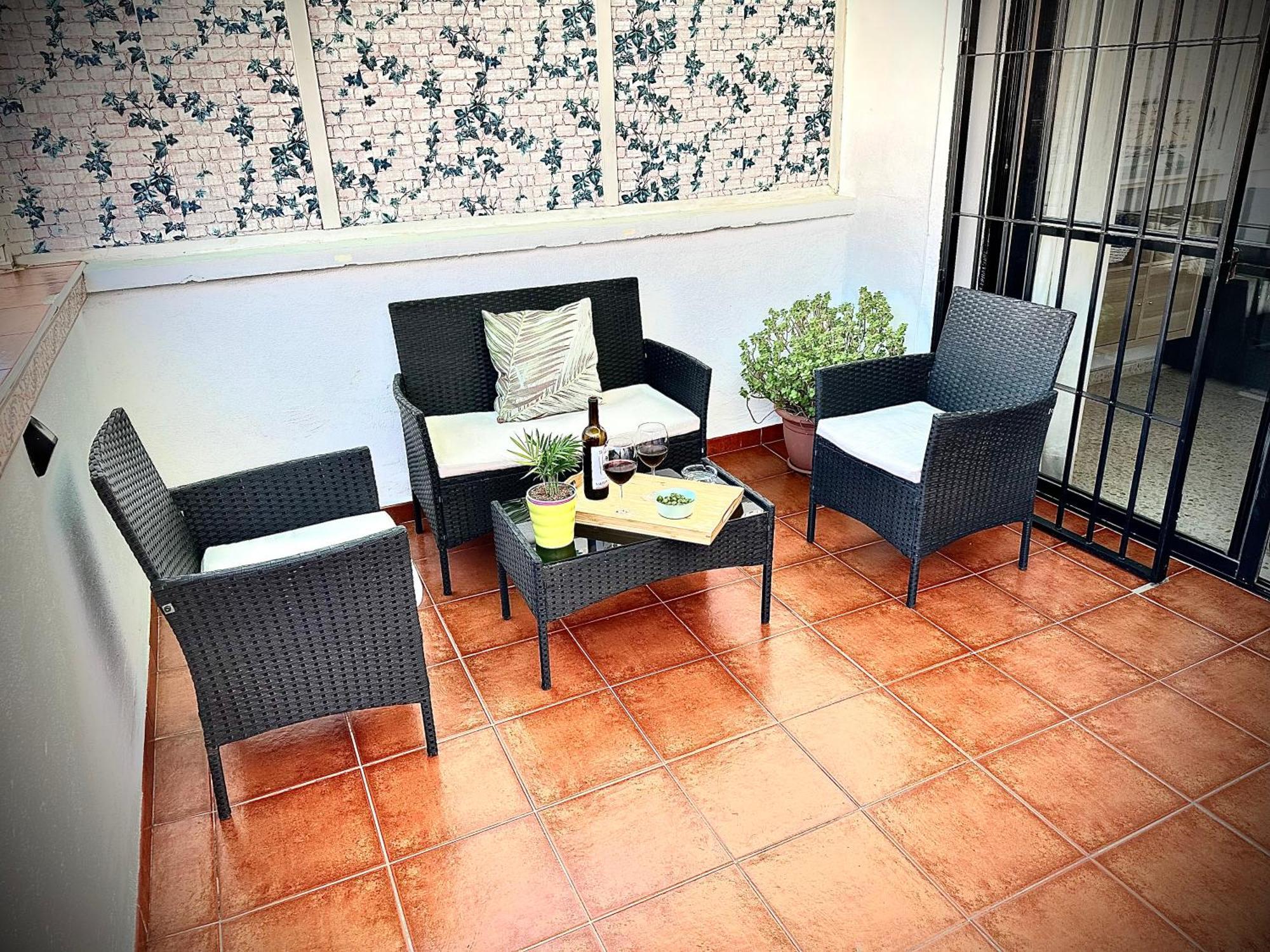 Apartmán El Rincon De Apolo. Atico Con Aparcamiento Gratis. Màlaga Exteriér fotografie