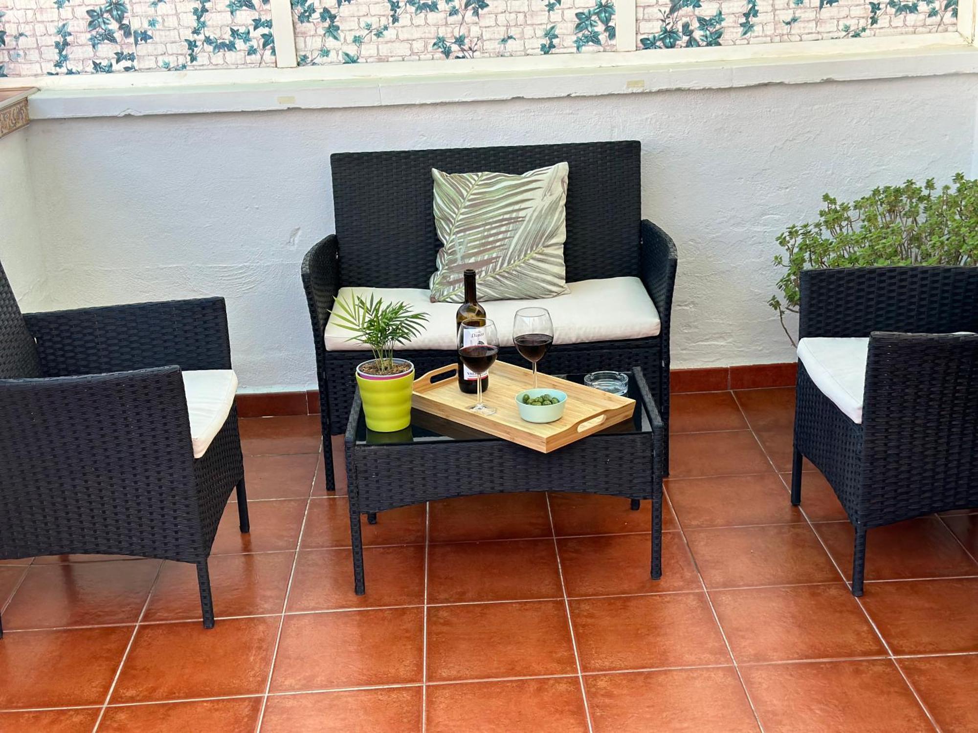 Apartmán El Rincon De Apolo. Atico Con Aparcamiento Gratis. Màlaga Exteriér fotografie